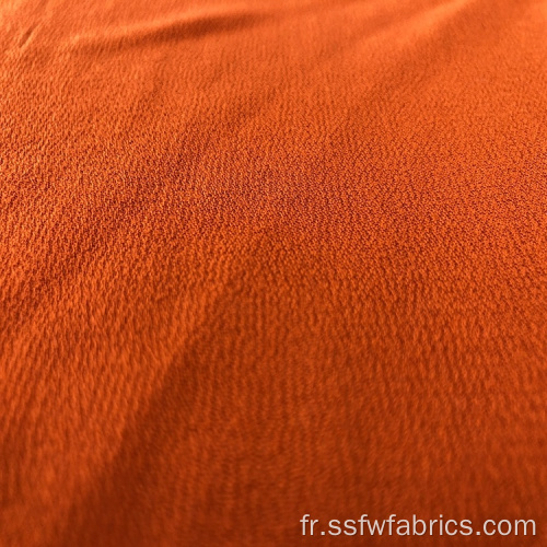 Tissu 100% rayonne crêpe de haute qualité de couleur vive